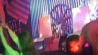 Two curvy chicks and two hard cocks in amazing French group fuck