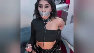 Tape Gagged Camsession