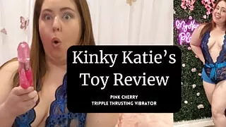 BBW MILF reviews new sex toy!