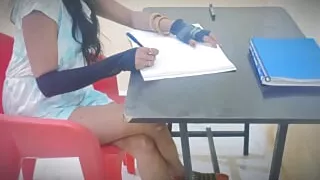 When I asked my friend to prepare for the exam, He made me prepare for something else.