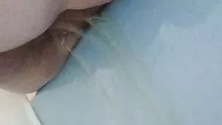 Short Piss In The Bathtub