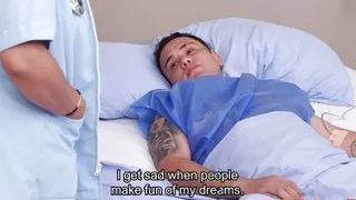 Big Booty MILF Nurse Gives Deepthroat and Pussy Fuck Treatment to Patient