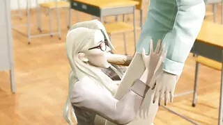 Young with a cursed bra got fucked hentai in uni l 3D animation