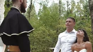 Fucking wedding! Part 5. Fuck me together at the altar