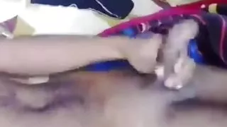 Handsome indian boy cumshot