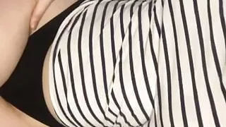 Big ass brunette plays with her 18 yo body