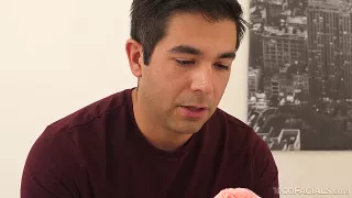 Blowjob-Gangbang mit dunkelhaarigem Tittengirl