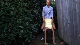 Fucking a party girl in the back of the club