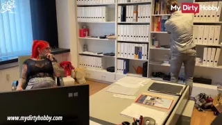 My Dirty Hobby - Busty boss rides the intern