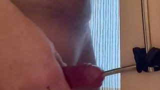 Huge cum sounding