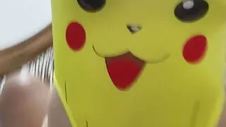 Eating naughty Pikachu - moaning