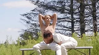 Sam Ledger & Leo Louis Got Penalty But Instead Of Leaving They Fuck In The Middle Of Golf Course As A Payback - MEN