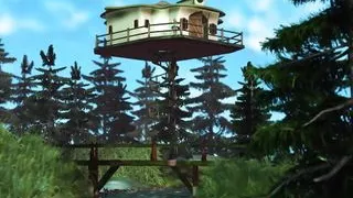 Beautiful female elf gets fucked by the big ogre in the dungeon