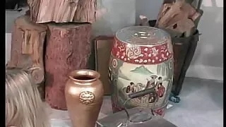 Randy cock sucking slut enjoys geting twat boned the drinks cumshot