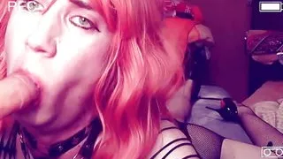 Sissy trainer for deepthroating and riding a cock - Best of Anna Rios 2023 pt.3