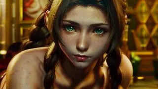 AI generated Aerith - Final Fantasy 7