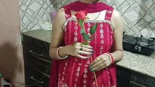Indian desi saara bhabhi teach how to celebrate valentine's day with devar ji hot and sexy hardcore fuck rough sex tight pussy