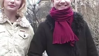 While sightseeing Mischel and Chichita get seduced by a horny BBC for a wild threesome