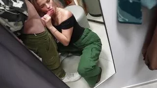 Full - the Teacher Met with a Student in a Clothing Store and Gave Him a Blowjob in the Fitting Room - Nigonika Best 2024