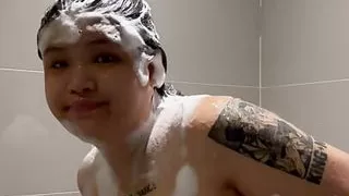 Super cute chubby asian woman