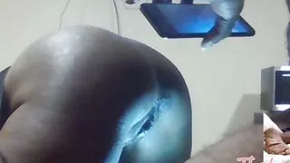 Slim bubble booty Ebony Milf Takes Control Doggystyle