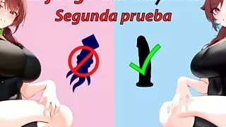 Squid Games Masturbation Challenge. Spanish audio JOI.