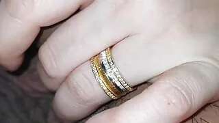 Little baby please woke up and stay hard !!!