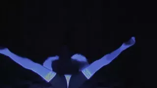 Stocking Neon Angel Hands Free Cum