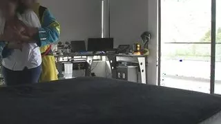 delicious maid with saggy boobs loves to play hard to get