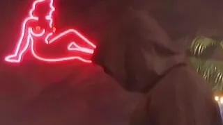 Its a Fantasy About Group Sex Between a Hooded Guy and Two Girls