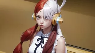 AI generated Uta of One Piece is very sexy