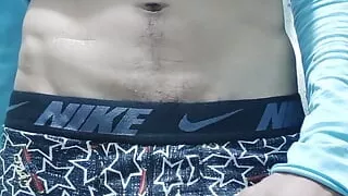 What a nice cumshot before the shower