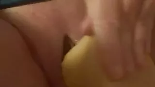 Honeyfleur enjoying dildo fun