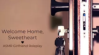 Welcome Home, Sweetheart, Girlfriend Greets You At The Door, Appreciation, F4M