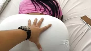 My Stepmom and Her Big Ass Want a Huge Cock for Breakfast