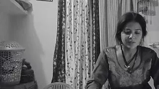 Real sex in night with lover in flashlight