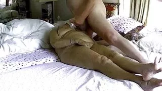 Gilf Ann Begs For Cum On Her Tits Gets It Missionary Shows Great Feet