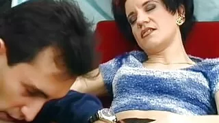 A mature German slut taking a young dick from behind