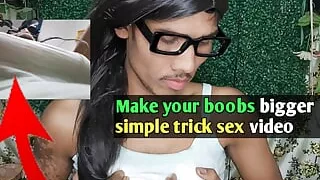 Make your boobs bigger simple trick sex video