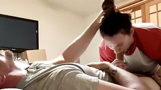 Valentines Day: I Smother Him And Suck His Cock, I Make Him Fuck Me Hard