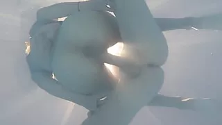 Love Making in the Pool! Our Neighbors Love to Catch Us!