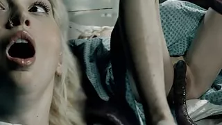 ALIEN MONSTERS Find Lexi Lore in the Gynecologist's Office and Make Sure Her Holes Work As Intended