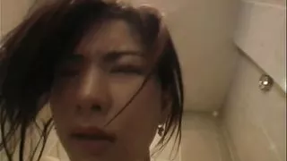 Japanese Blowjob and Masturbate in Bathtub