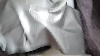 How go get super strong orgasm? Attach Your toy to massage device like this!