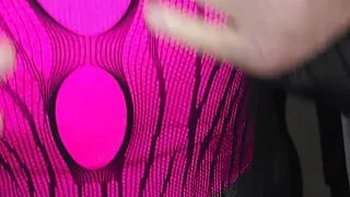 Beautiful girl ride a nice toy