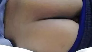 playing with my ass at night