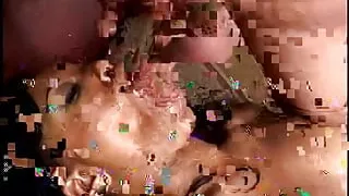 Horny black slut gets anally pounded and jizzed by a white dude