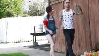 Mouth Fucked Sheena Rose Slobbers On Dates Cock!