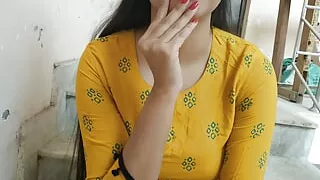 Indian beautiful Step mom teaches a sex lesson to her step son (Hindi audio)