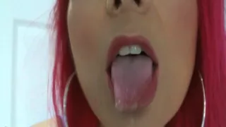 Red princess Jana spits in your face by Femdom Austria